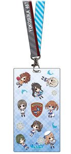 High School Fleet Ticket Holder Mini Character (Anime Toy)