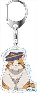 High School Fleet Acrylic Key Ring Isoroku Hat Ver (Anime Toy)