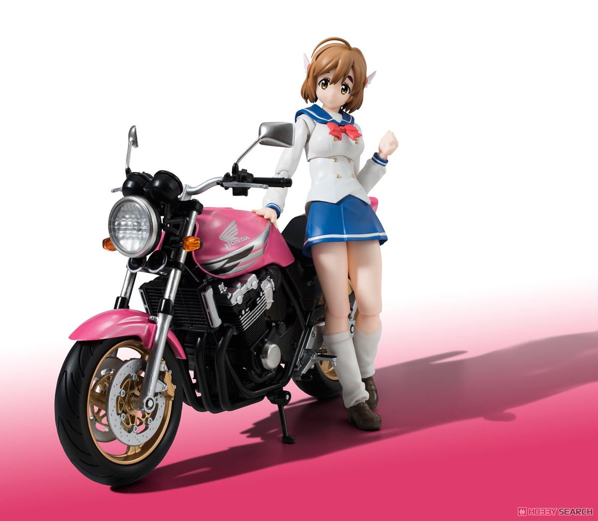 S.H.フィギュアーツ 佐倉羽音(制服) & CB400 SUPER FOUR (完成品) 商品画像1