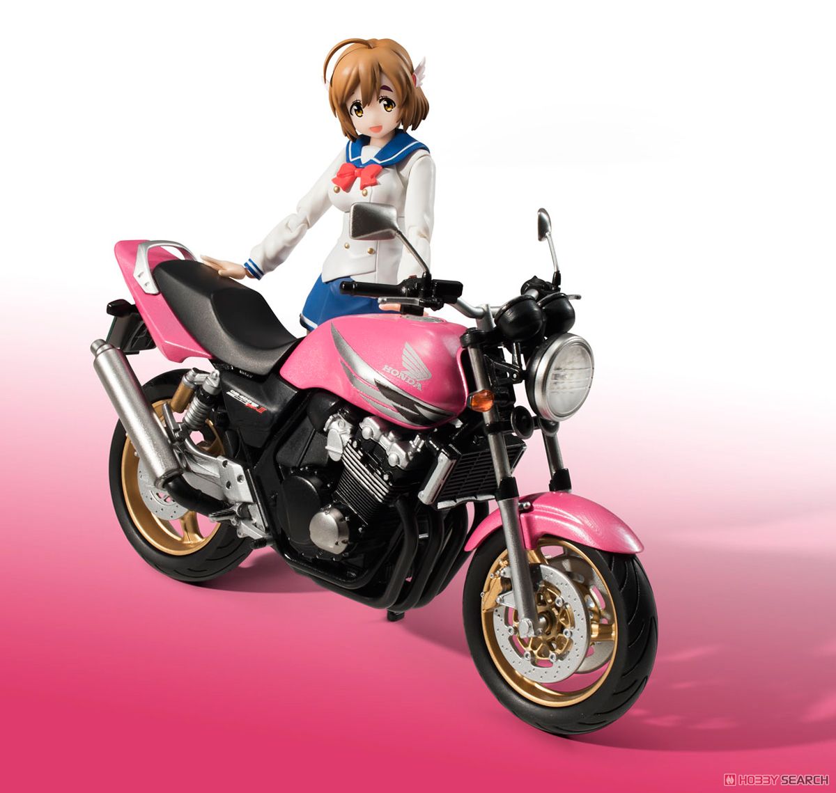 S.H.フィギュアーツ 佐倉羽音(制服) & CB400 SUPER FOUR (完成品) 商品画像3