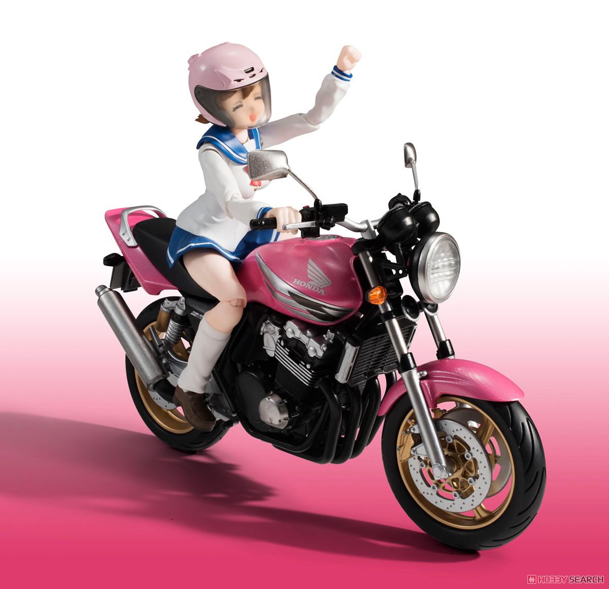 S.H.フィギュアーツ 佐倉羽音(制服) & CB400 SUPER FOUR (完成品) 商品画像5