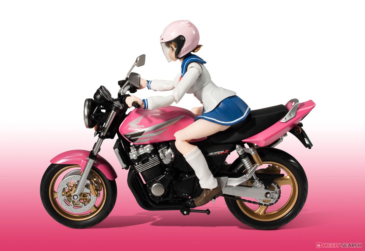 S.H.フィギュアーツ 佐倉羽音(制服) & CB400 SUPER FOUR (完成品) 商品画像7