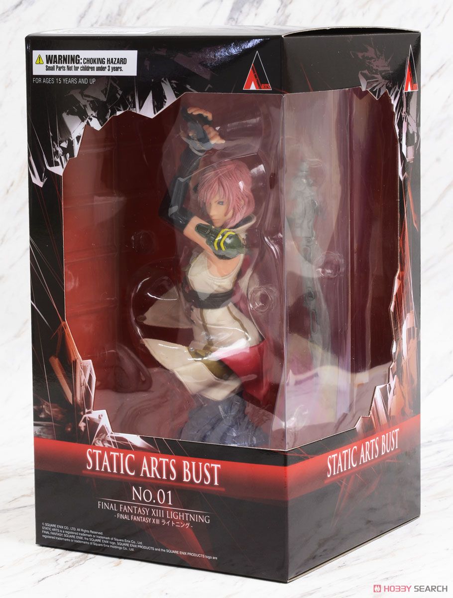Static Arts Bust (Final Fantasy XIII Lightning) (Completed) Package1
