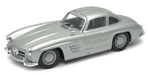 Mercedes-Benz 300SL (Silver) (Diecast Car)