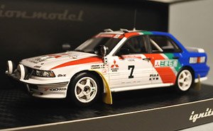 Mitsubishi Galant VR-4 (#7) 1991 Ivory Coast (ミニカー)