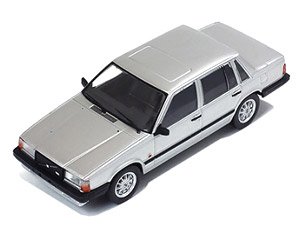 ボルボ 740 ターボ 1985 シルバー (ミニカー)