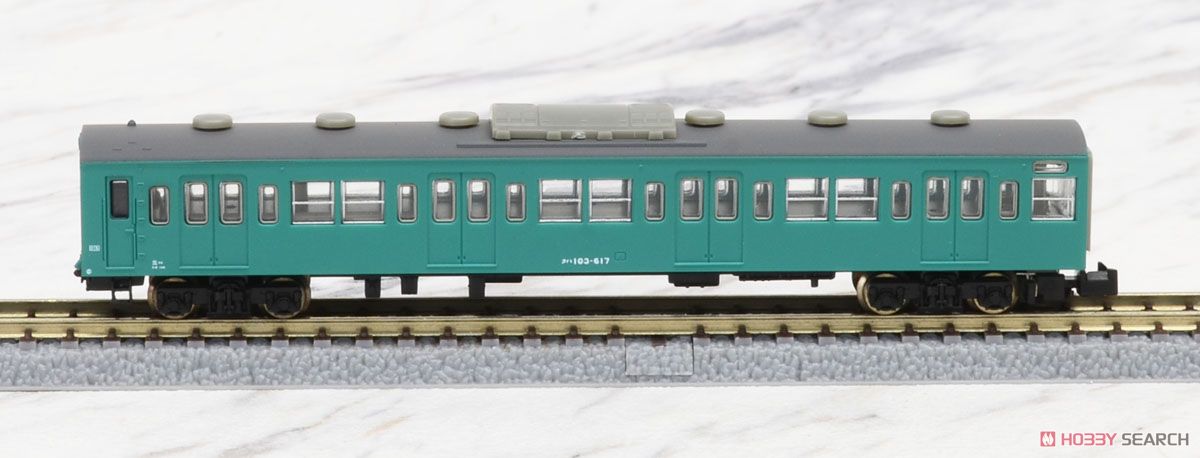 (Z) 国鉄103系 エメラルドグリーン 常磐線タイプ 4輌基本セット (基本・4両セット) (鉄道模型) 商品画像1