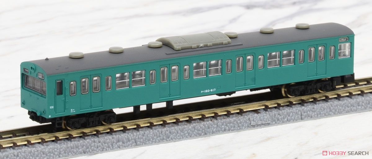 (Z) 国鉄103系 エメラルドグリーン 常磐線タイプ 4輌基本セット (基本・4両セット) (鉄道模型) 商品画像2
