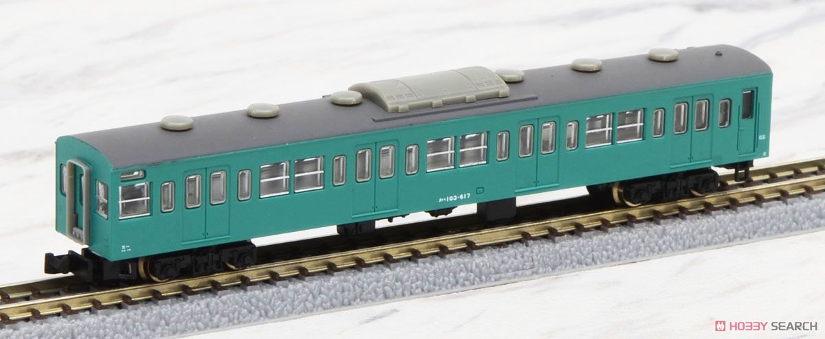 (Z) 国鉄103系 エメラルドグリーン 常磐線タイプ 4輌基本セット (基本・4両セット) (鉄道模型) 商品画像3