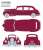 1941 Packard Super Eight One-Eighty - Maroon (ミニカー) その他の画像1