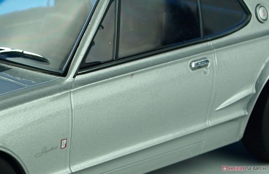 日産 スカイライン GT-R (KPGC10) シルバー (ミニカー) 商品画像2
