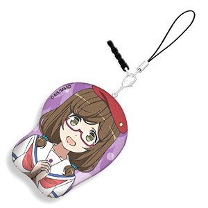 [High School Fleet] Mini Oppai Mouse Pad Strap (MOMS) Momo Aoki (Anime Toy)