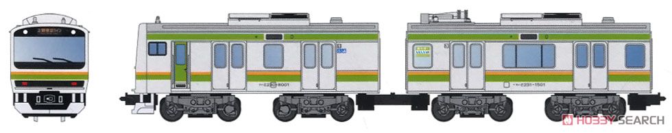 Bトレインショーティー E231系 湘南色 (2両セット) (鉄道模型) その他の画像1