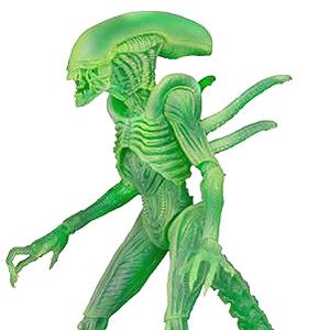 AVP Alien vs. Predator / Alien Warrior Grow in the Dark 7 inch Action Figure(Completed)