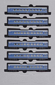 20系 寝台客車 ナハネ20 (増結・6両セット) (鉄道模型)