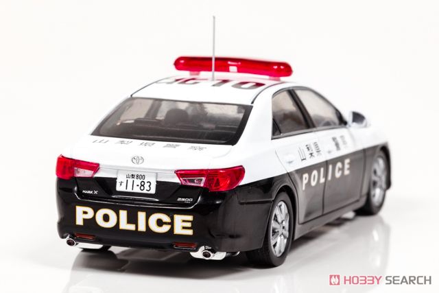 トヨタ マークX 250G Four (GRX135) 2014 山梨県警察所轄署地域警ら車両 (ミニカー) 商品画像3