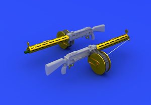 WWI MG14 Parabellum Machine Gun (Set of 2) (Plastic model)
