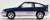 LV-N124c ホンダ バラードスポーツCR-X (青/銀) (ミニカー) 商品画像2