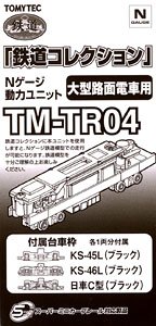 TM-TR04 鉄道コレクション Nゲージ動力ユニット 大型路面電車用 (鉄道模型)