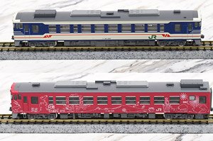 【限定品】 JR キハ40系ディーゼルカー (キハ40新潟色・青・キハ48只見線結び) セット (2両セット) (鉄道模型)