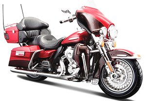 ハーレーダビッドソン FLHTK Electra Glide Ultra Limited (メタリックレッド) (ミニカー)