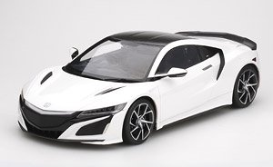 Honda NSX 2017 130R white carbon fiber package (Diecast Car)