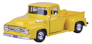 1955 Ford F100 Pickup (Yellow) (ミニカー)