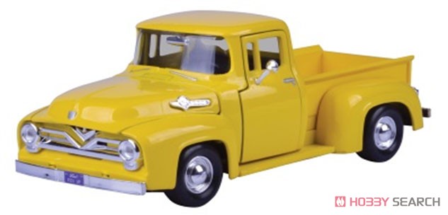 1955 Ford F100 Pickup (Yellow) (Diecast Car) Item picture1