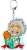 King of Prism Big Key Ring Charapre Ver Kaduki Nishina (Anime Toy) Item picture1