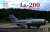 露・ラボーチキン La-200 直列双発ジェット試験機 トリーレーダー型 (プラモデル) パッケージ1