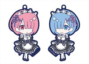 Re: Life in a Different World from Zero [Front and Back Rubber] Ram & Rem (Anime Toy)