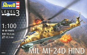 Mil Mi-24 D/E `Hind` (Plastic model)