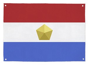 Legend of the Galactic Heroes Free Planet Alliance Flag (Anime Toy)
