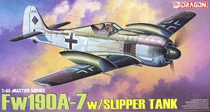 WW.II ドイツ空軍 Fw190 A-7 スリッパタンク装備 (プラモデル)