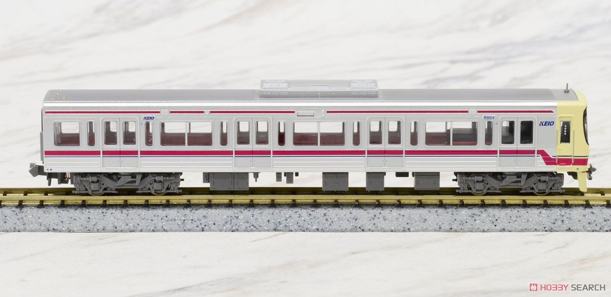 Keio Series 8000 Old KUHA + SAHA Couple (8714F) (Add-On 4-Car Set) (Model Train) Item picture7
