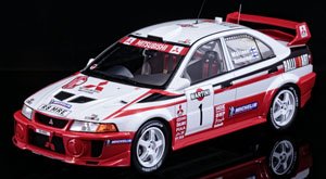 Mitsubishi Lancer Evolution V WRC 1998 Sanremo Winner #1 T.Makinen (Diecast Car)