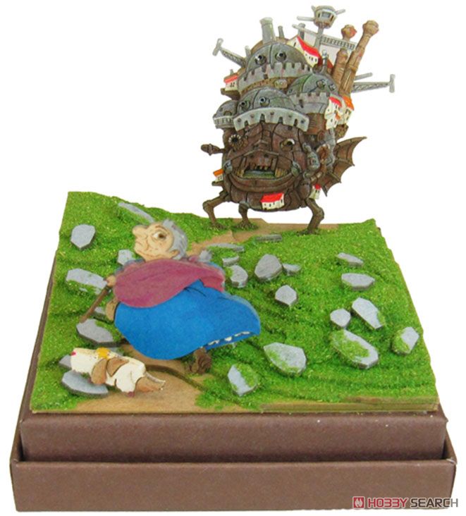 [Miniatuart] Studio Ghibli Mini: `Howl`s Moving Castle` Howl`s Castle & Sophie (Unassembled Kit) (Railway Related Items) 商品画像1