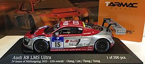 TSM Models x Tarmac Works Audi R8 LMS Ultra - 24h Nurburgring 12 Place Cheng/ Lee/ Thong/ Yoong (Diecast Car)