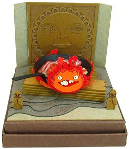 [Miniatuart] Studio Ghibli Mini: `Howl`s Moving Castle` Calcifer & Bacon Egg (Unassembled Kit) (Railway Related Items)