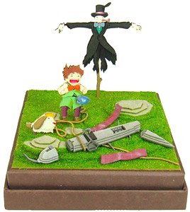 [Miniatuart] Studio Ghibli Mini: `Howl`s Moving Castle` Prince Turnip & Markl & Heen (Unassembled Kit) (Railway Related Items)