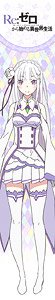 [Re: Life in a Different World from Zero] Mofumofu Muffler Towel Emilia (Anime Toy)