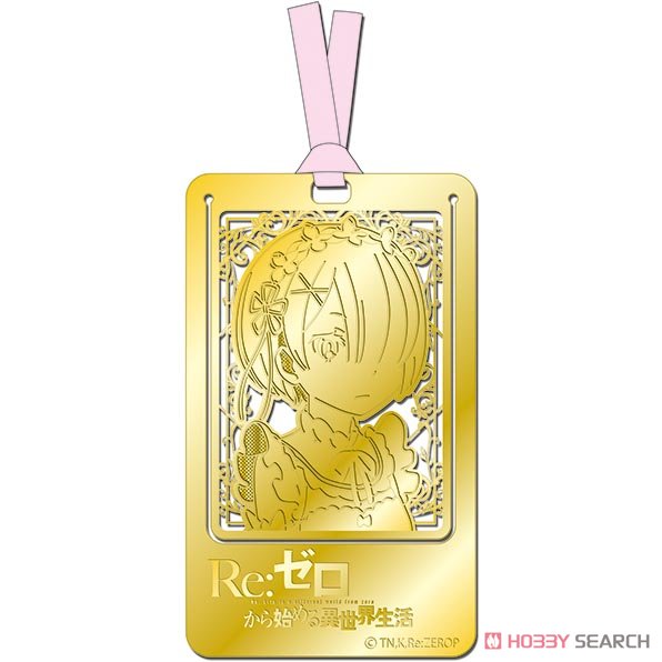 [Re: Life in a Different World from Zero] Metal Art Bookmarker Ram (Anime Toy) Item picture1