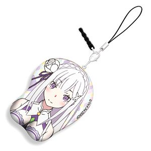 [Re: Life in a Different World from Zero] Mini Oppai Mouse Pad Strap (MOMS) Emilia (Anime Toy)