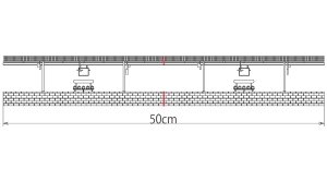 16番(HO) 島式ホーム (改良品) 屋根付き延長セット (組み立てキット) (鉄道模型)