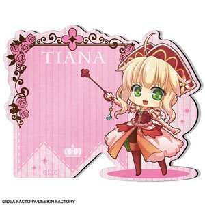 Mini Charame Collection [Beast Master and Prince] Chara Message Magnet Design 01 (Teana) (Anime Toy)