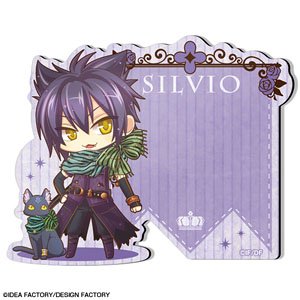 Mini Charame Collection [Beast Master and Prince] Chara Message Magnet Design 07 (Silvio) (Anime Toy)