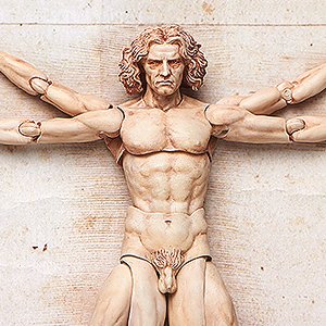 figma Vitruvian Man (PVC Figure)