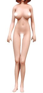One Sixth - 27XL (BodyColor / Skin White) [Body Make Up & Partition Line Cut Model] (Fashion Doll)