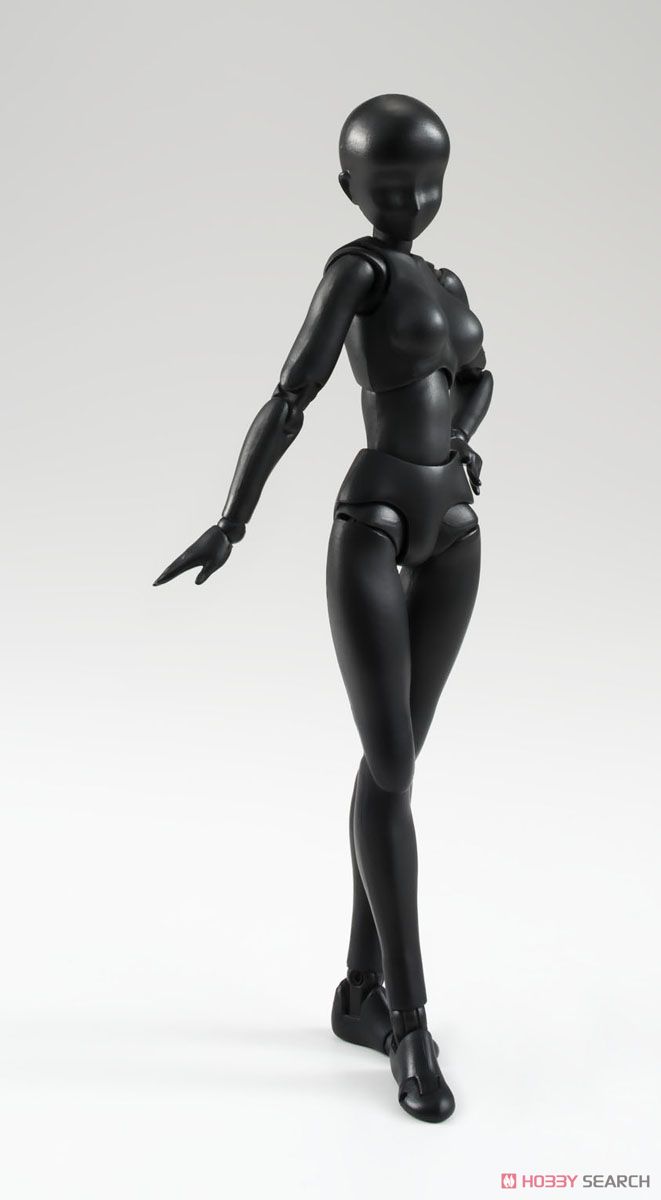 S.H.フィギュアーツ ボディちゃん (Solid black Color Ver.) (完成品) 商品画像1