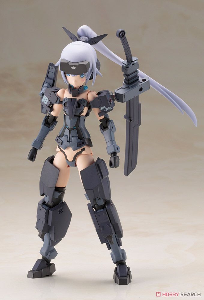 Frame Arms Girl Jinrai Indigo Ver. (Plastic model) Item picture16